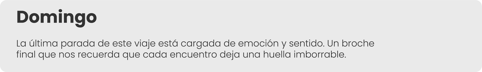 Domingo del 20º Congreso GEPAC